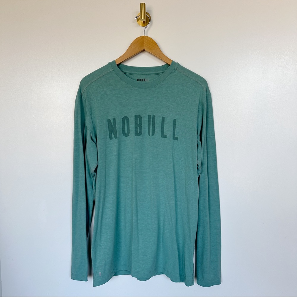NOBULL • Oil Blue Long Sleeve Tee Shirt
